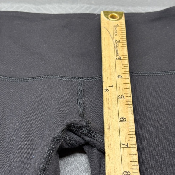 lululemon athletica Women’s Cotton 30” Black Low Rise Leggings Size 6 - Picture 6 of 9